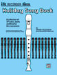 HOLIDAY SONGBOOK FOR RECORDER cover